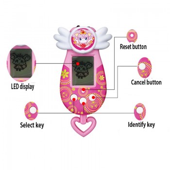 (LONSUN)8 Style Elves Doll Ver Tamagochi Nostalgic Machine Game Virtual Cyber Pet Electronic Toy Funny Gift Kids Toys