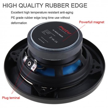 2pcs Car Speaker 4 Inch 100W 3 Way Auto Car Coaxial Hifi Speakers Horn Audio Music Stereo Full Range Frequency Loudspeaker
