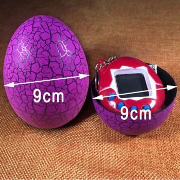 Multi-colors Dinosaur egg Virtual Cyber Digital Pet Game Toy Tamagotchis Digital Electronic E-Pet Christmas Gift
