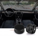 2pcs High Frequency Car Mini Dome Tweeter Loudspeaker Loud Speaker Universal Super Power Audio Auto Sound