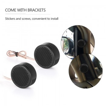2pcs High Frequency Car Mini Dome Tweeter Loudspeaker Loud Speaker Universal Super Power Audio Auto Sound