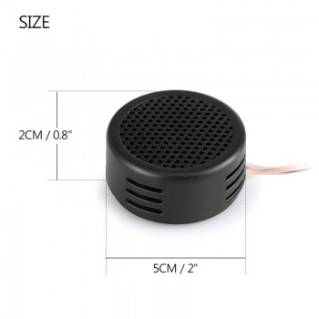 2pcs High Frequency Car Mini Dome Tweeter Loudspeaker Loud Speaker Universal Super Power Audio Auto Sound