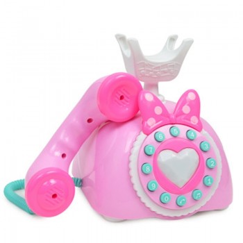 HziriP Baby Antique Landline Toys Sound Light Early Cartoon Simulation Retro  Children Light Music Toy Early Education Puzzle