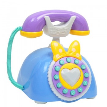 HziriP Baby Antique Landline Toys Sound Light Early Cartoon Simulation Retro  Children Light Music Toy Early Education Puzzle