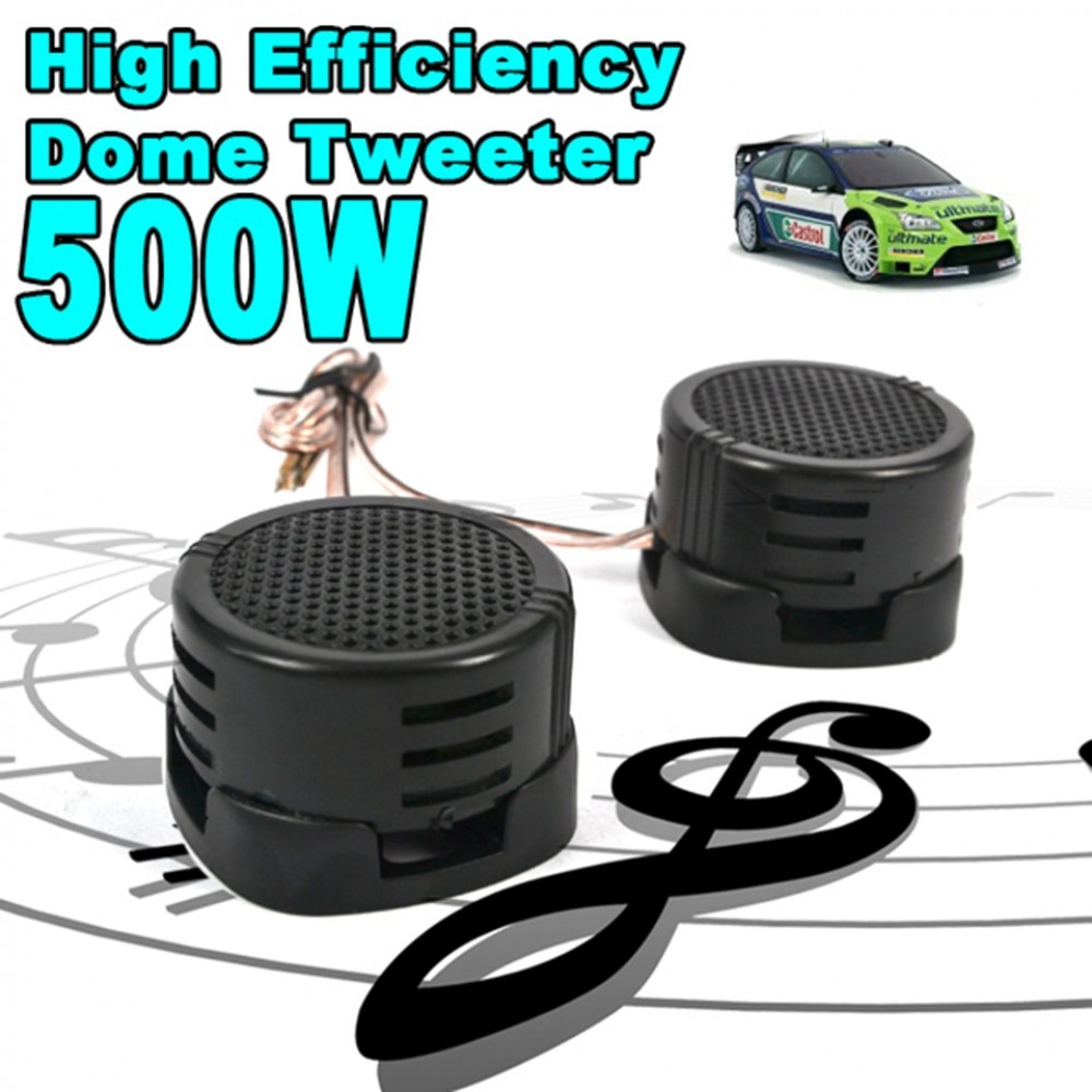2017 Universal High Efficiency Dome Pitch Loudspeaker HF Components 500W Super Power Dome Loud Speaker Tweeter Car Accessories
