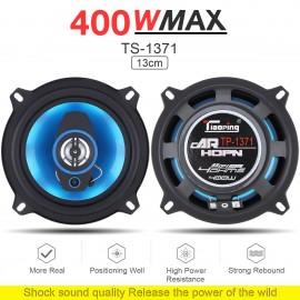2pcs 5 Inch 400W 2 Way Universal Car Coaxial Speaker Vehicle Auto Audio Music Stereo Full Range Frequency Hifi Loudspeakers