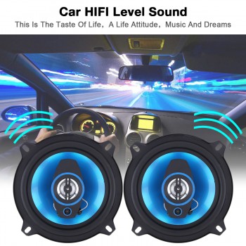 2pcs 5 Inch 400W 2 Way Universal Car Coaxial Speaker Vehicle Auto Audio Music Stereo Full Range Frequency Hifi Loudspeakers