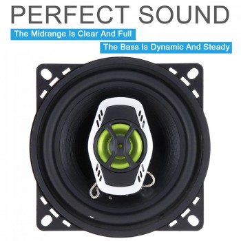 2pcs 4 Inch 10cm 400W 2 Way Hifi Car Coaxial Speaker Loudspeaker Auto Audio Music Stereo Full Range Frequency Loud Speakers