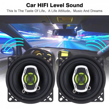 2pcs 4 Inch 10cm 400W 2 Way Hifi Car Coaxial Speaker Loudspeaker Auto Audio Music Stereo Full Range Frequency Loud Speakers