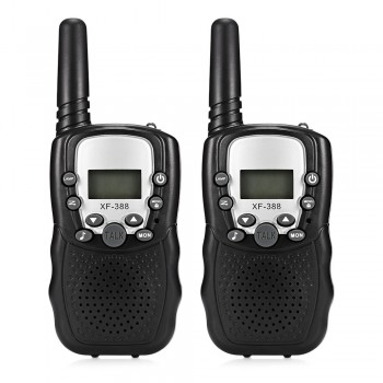 2pcs XF-388 Children Walkie Talkies 2-way Radio 3KM Range 22 Channels