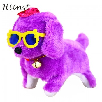 Baby Toy New Pink Robotic Cute Electronic Walking Pet Dog Puppy Kids Toy With Music Light Education Developmental 17Aug31