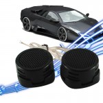 2PC/Set Car Loudspeak High Efficiency 2x Car Mini Dome Tweeter  Loud Speaker Super Power Audio Auto Sound Car tweeters Universal
