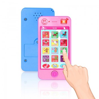 Baby Mobile Phone Toy Russian Language Kids Music Machine Kid Early Education Toys Simulation Mobile Childrens Learning Gift