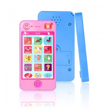 Baby Mobile Phone Toy Russian Language Kids Music Machine Kid Early Education Toys Simulation Mobile Childrens Learning Gift
