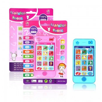 Baby Mobile Phone Toy Russian Language Kids Music Machine Kid Early Education Toys Simulation Mobile Childrens Learning Gift