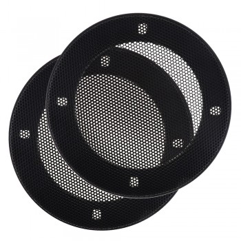 2pcs 5 Inch Universal Car Speaker Mesh Enclosure Refit Home Protective Grille Mesh Stereo for Cars Vehicle Automobiles
