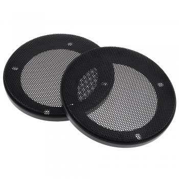 2pcs 5 Inch Universal Car Speaker Mesh Enclosure Refit Home Protective Grille Mesh Stereo for Cars Vehicle Automobiles