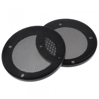 2pcs 5 Inch Universal Car Speaker Mesh Enclosure Refit Home Protective Grille Mesh Stereo for Cars Vehicle Automobiles