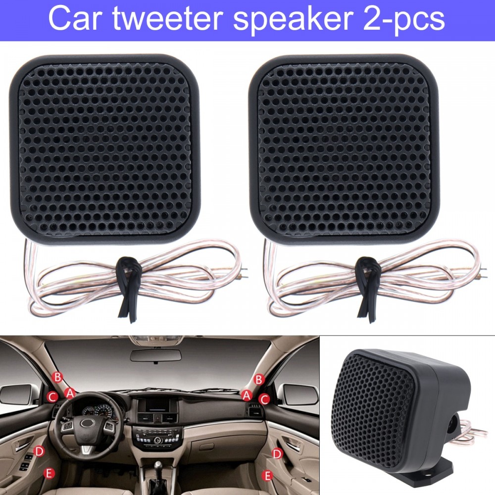2pcs Car Lound speaker 500W TP-004A  High Efficiency Mini Tweeter Speakers Loundspeaker for Car Audio System