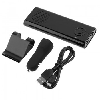VODOOL Car Bluetooth V4.0 Hands-Free Wireless Speaker Phone Magnetic Sun Visor Clip Bluetooth Car Kit S7NF For iPhone X Samsung