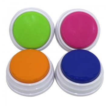 30 Second Custom Recordable Talking Button, Record amp; Playback Your Own Message, Quality Voice Sound Recorder
