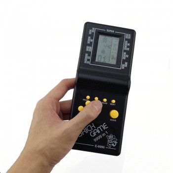 Retro Classic Childhood Tetris Handheld Game Players LCD Electronic Games Toys Game Console Riddle Educational Toys