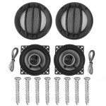 1 Pair 4 inch 220W Car Coaxial Treble Speakers Auto Audio Music Loudspeakers Car Coaxial Treble Speaker Car Electronics