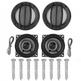 1 Pair 4 inch 220W Car Coaxial Treble Speakers Auto Audio Music Loudspeakers Car Coaxial Treble Speaker Car Electronics