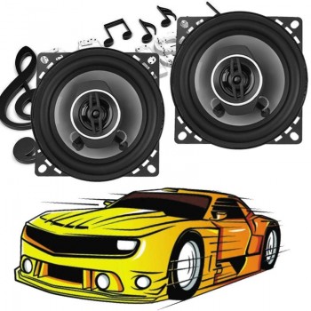 1 Pair 4 inch 220W Car Coaxial Treble Speakers Auto Audio Music Loudspeakers Car Coaxial Treble Speaker Car Electronics