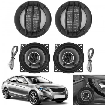 1 Pair 4 inch 220W Car Coaxial Treble Speakers Auto Audio Music Loudspeakers Car Coaxial Treble Speaker Car Electronics