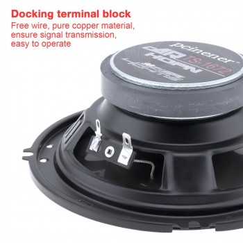 2Pcs 6 Inch 16cm 500W Auto Car Coaxial  Auto Audio Music Stereo Full Range Frequency Hifi Speakers Non-destructive Installation