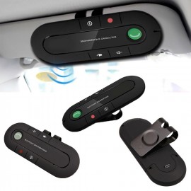 5V Wireless Bluetooth Speaker Bluetooth Handsfree Car Kit Phone MP3 Music Player Sun Visor Clip Speakerphone with Car Charger