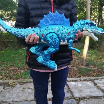 Electric interactive toys: talking and walking Dinosaur amp; Large Dinosaur World Toy