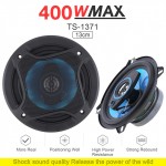 1Pair 5 Inch 400W 2 Way Car Coaxial Auto Audio Music Stereo Full Range Frequency Hifi Speakers Non-destructive Installation