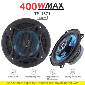 1Pair 5 Inch 400W 2 Way Car Coaxial Auto Audio Music Stereo Full Range Frequency Hifi Speakers Non-destructive Installation