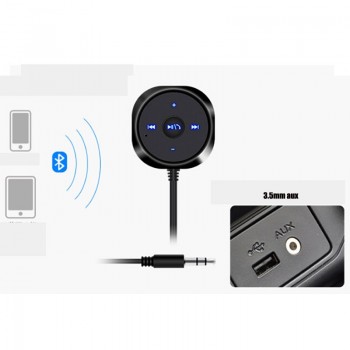 Onever Bluetooth 2.1+EDR Wireless Music Receiver Adapter Handsfree Car Kit AUX Speaker 3.5 mm Jack for Car Speaker Car Charger