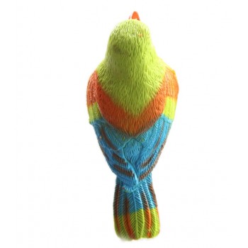 Voice Control Music Bird Toy Simulation Cute Sing Song Bird Toy Doll 2018  Funny Electronic Pet Cage Decoration Toys Morning Bir