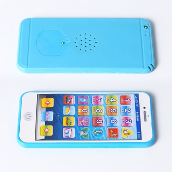 kids phone baby toy phone Childrens music mobile phone baby early learning machine russian language toy phone with light