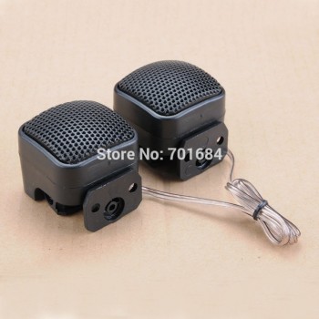 Wotefusi Car Speaker Audio Super Power Loud Dome Square Tweeter Speakers Black 500W Tweeters Universal 105 db [QPA428]