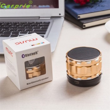 Dependable New Car Portable Mini Metal Steel Wireless Smart Hands Free Bluetooth Speakers Ap8 dropshipping