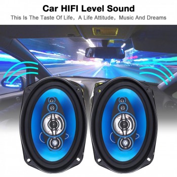 2pcs 6x9 Inch 2 Way 1000W Car Coaxial Auto Audio Music Stereo Full Range Frequency Hifi Speakers Non-destructive Installation