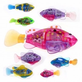 2019 Electronic Fish Activated Battery Powered Fish Toy Children Robotic Pet Holiday Gift Can Swims Electronic Pets Hobbies Toys
