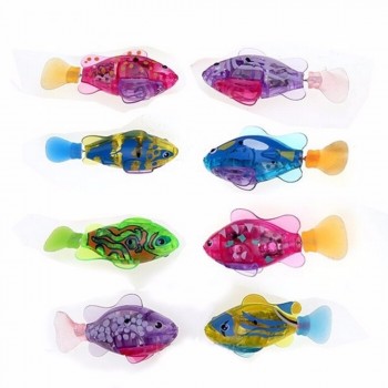 2019 Electronic Fish Activated Battery Powered Fish Toy Children Robotic Pet Holiday Gift Can Swims Electronic Pets Hobbies Toys