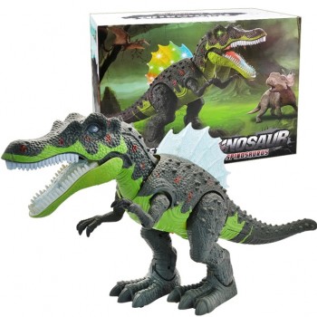 quality 51CM Electric toy large size walking dinosaur robot With Light Sound Brachiosaurus Battery Operated kid Children Gift