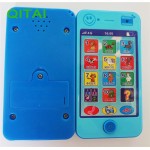 QITAI childrens educational simulation music mobile phone 4G the latest version of Russian language Baby phone cd935