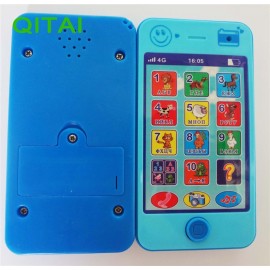 QITAI childrens educational simulation music mobile phone 4G the latest version of Russian language Baby phone cd935