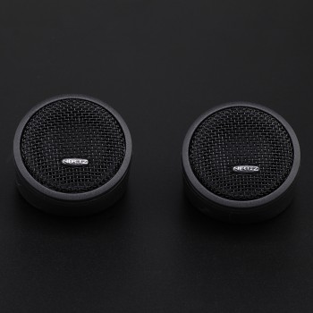 2PCS High-Quality 1 Car Tweeter Speakers Aluminum Silk Membrane Auto Automobile Audio Conversion Treble Head Horn Loudspeaker