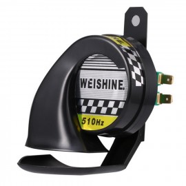 Universal 12V Snail Waterproof Horn for Almost x volts Vehicle Black 135 DB Trucks Car SUV 0.25 kg