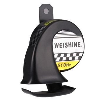 Universal 12V Snail Waterproof Horn for Almost x volts Vehicle Black 135 DB Trucks Car SUV 0.25 kg