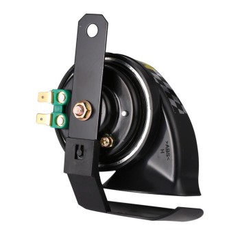 Universal 12V Snail Waterproof Horn for Almost x volts Vehicle Black 135 DB Trucks Car SUV 0.25 kg